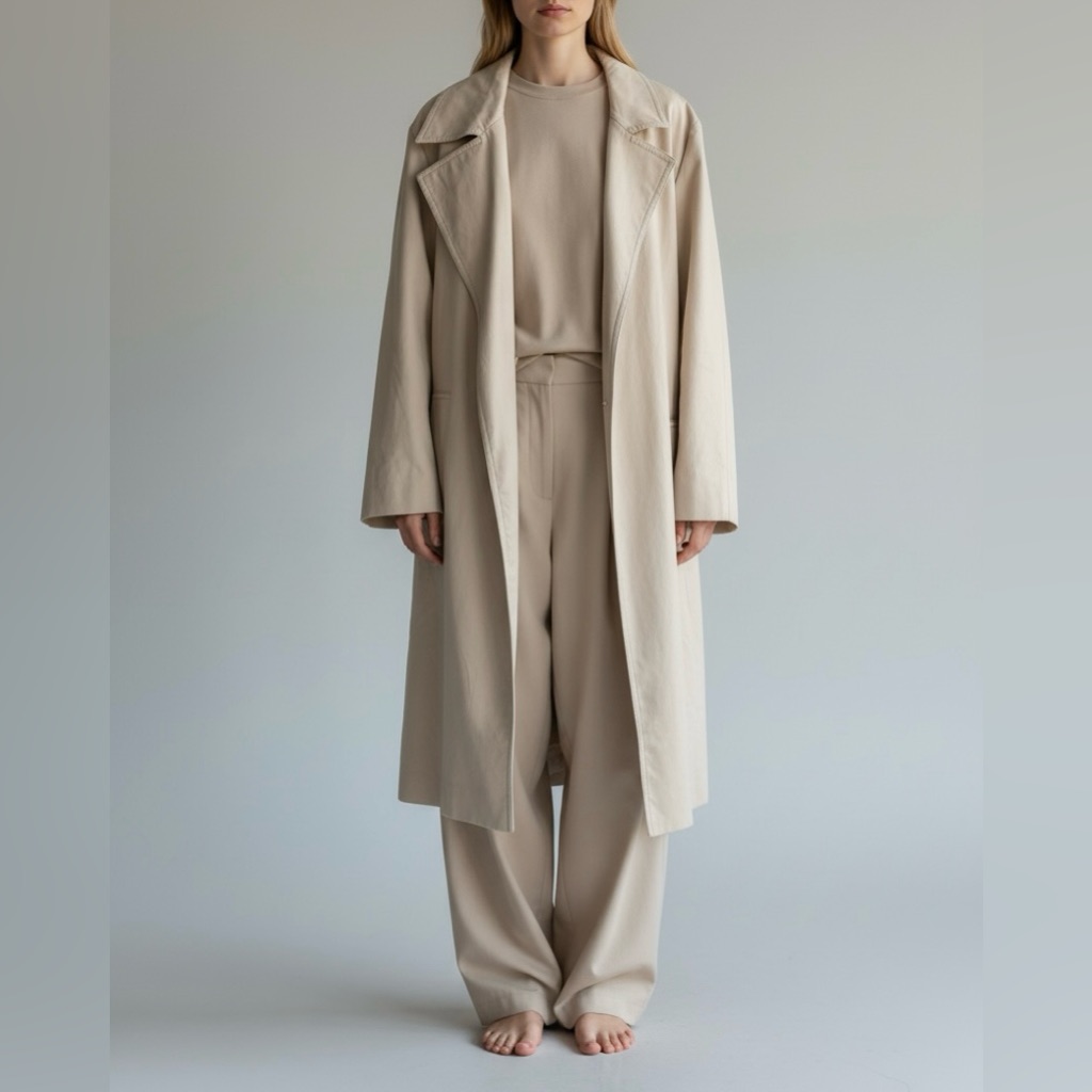 Maison Margiela Fw 2009 Beige Trench Coat